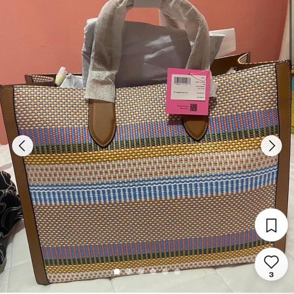 Kate Spade Kate Spade Manhattan Striped Tote Bag NWT - Picture 10 of 14